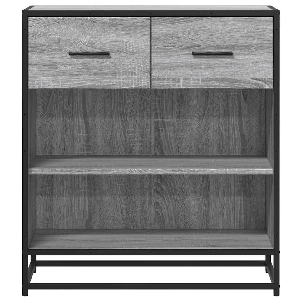 Credenza Grigio Sonoma 68x35x76 cm in Legno Multistrato 848987