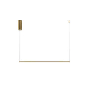Maytoni Lampadario moderno Halo 1 luce LED integrato ottone alluminio