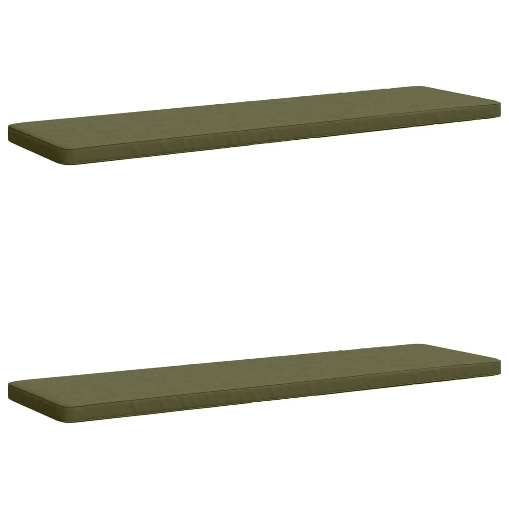Cuscini per Panchina a 2 Pezzi VUGHT 2 pz 100% Poliestere 952097
