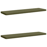 Cuscini per Panchina a 2 Pezzi VUGHT 2 pz 100% Poliestere 952097