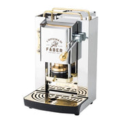 Faber pro deluxe - macchina per caffe - pressacialda in ottone - elettrovalvola e termostato 95 - telaio in acciaio - FABPROINOXDELUXEBASO