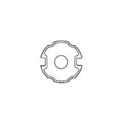 ADATTATORE TUBO TONDO OGIVA D85-59 X MOTORI SERIE 59 SMS-CMS APRIMATIC 43380/105