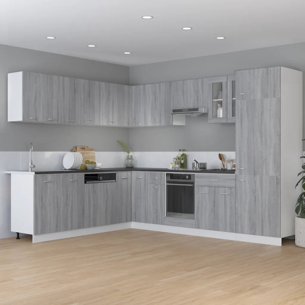 Armadietto Cucina “Lyon” Grigio Sonoma 75,5x75,5x81,5 cm 815583