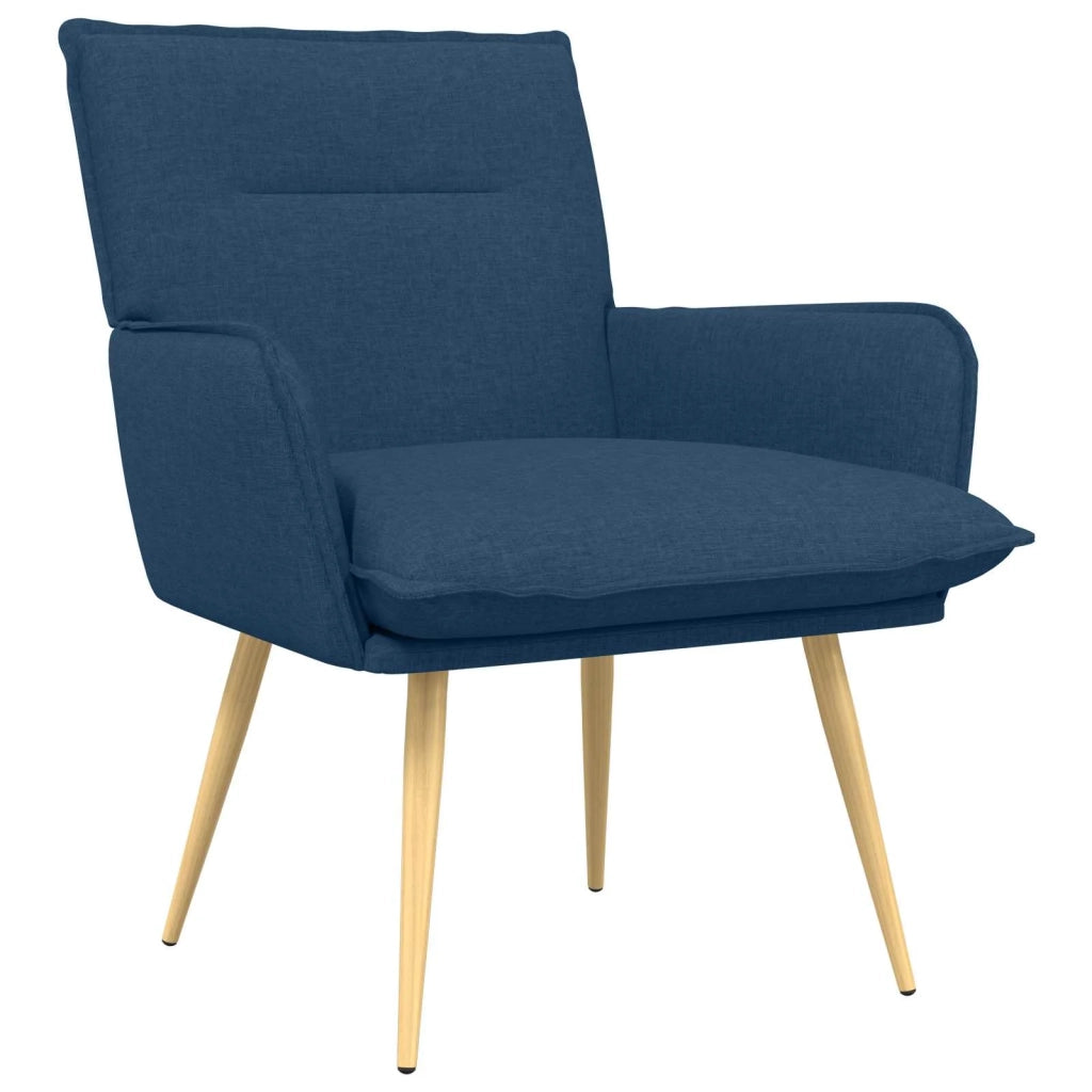 Poltrona Blu Tessuto 42047706
