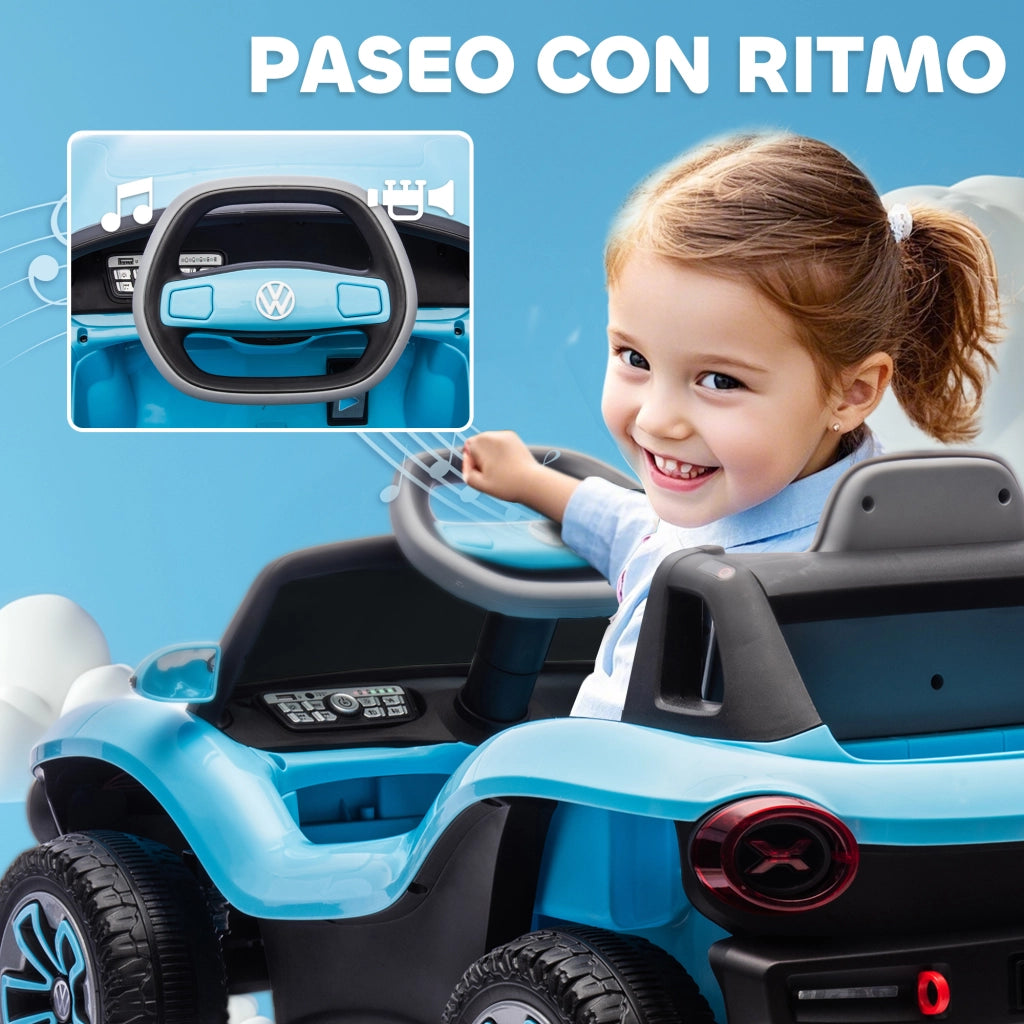 Auto elettrica per bambini Volkswagen E-Buggy ¨C zephmum ¨C 12V telecomando blu