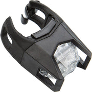 Fanale anteriore bici due LED bianchi aggancio al telaio