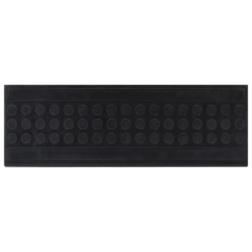 Tappetino per Scale 5 pz 25x75 cm in Gomma 155636
