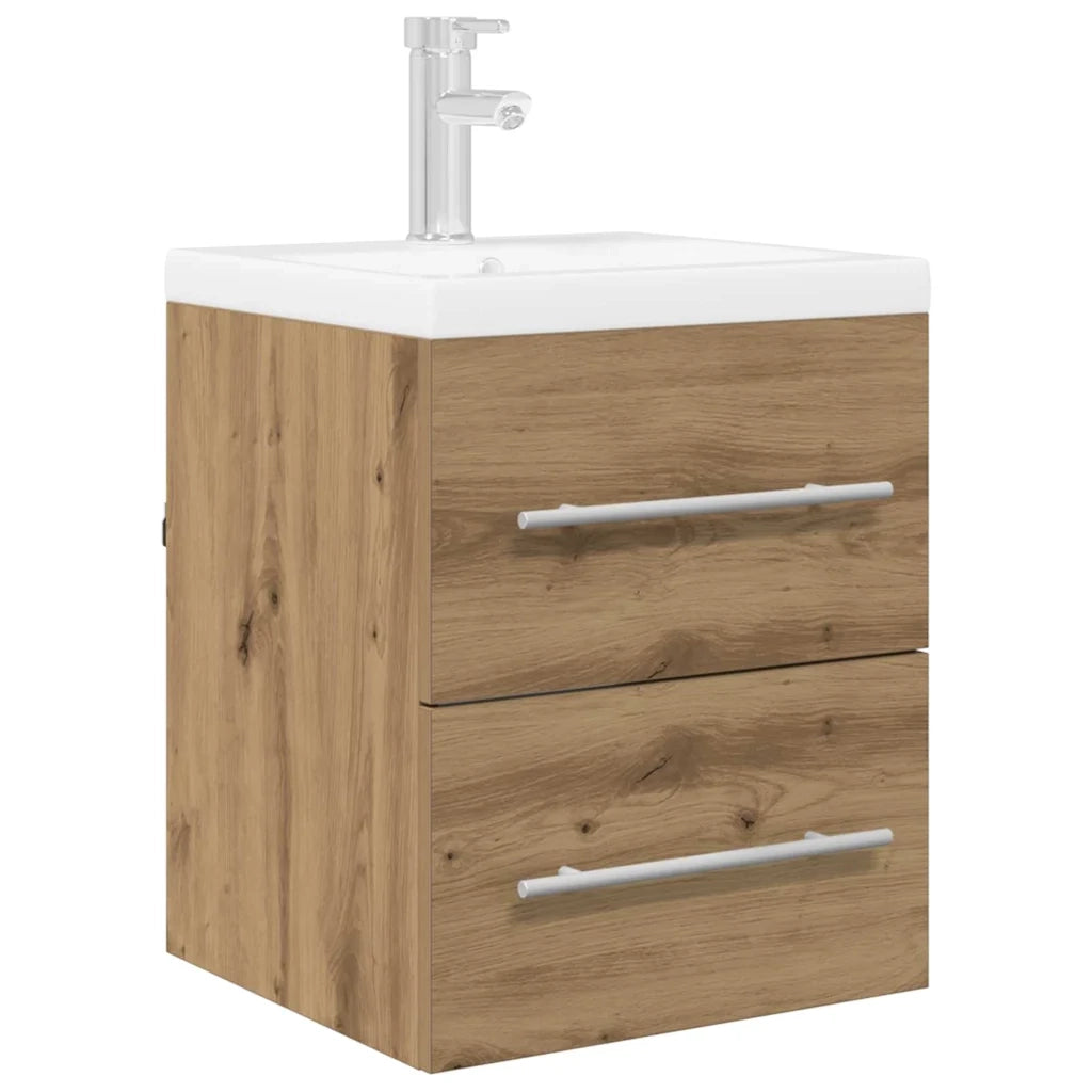 Armadio sottolavello Rovere artigianale 38,5 x 41 x 48 cm
