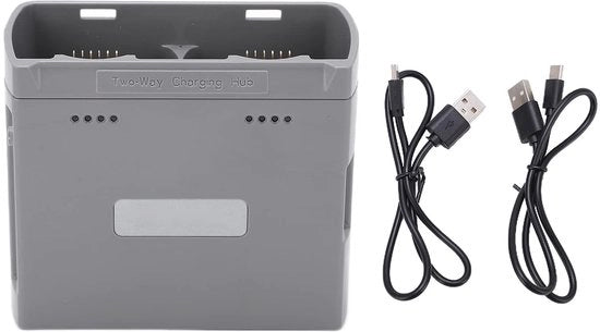 Caricatore batteria per drone - Oplader portatile per batterie a doppia via