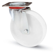 Avo RUOTA GIREVOLE PER CARRELLI NYLON art.118BIS mm. 80-piastra mm.100x85