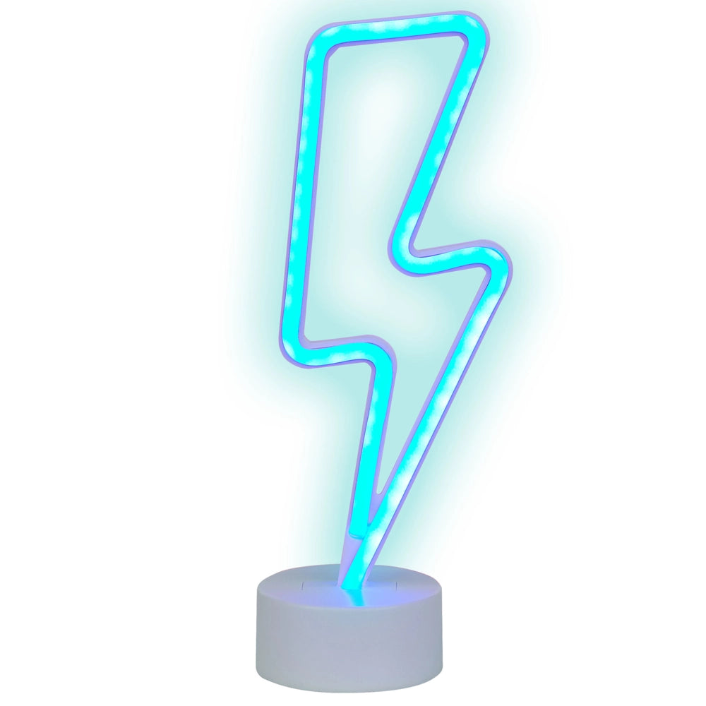 Set di 3 luci LED al neon a batterie multicolore soggiorno camera da letto cameretta