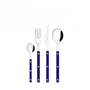 ALLEGRA, Posate Set 24 Pz, Scatola Compact, Casa Bugatti Colore: Blu Notte