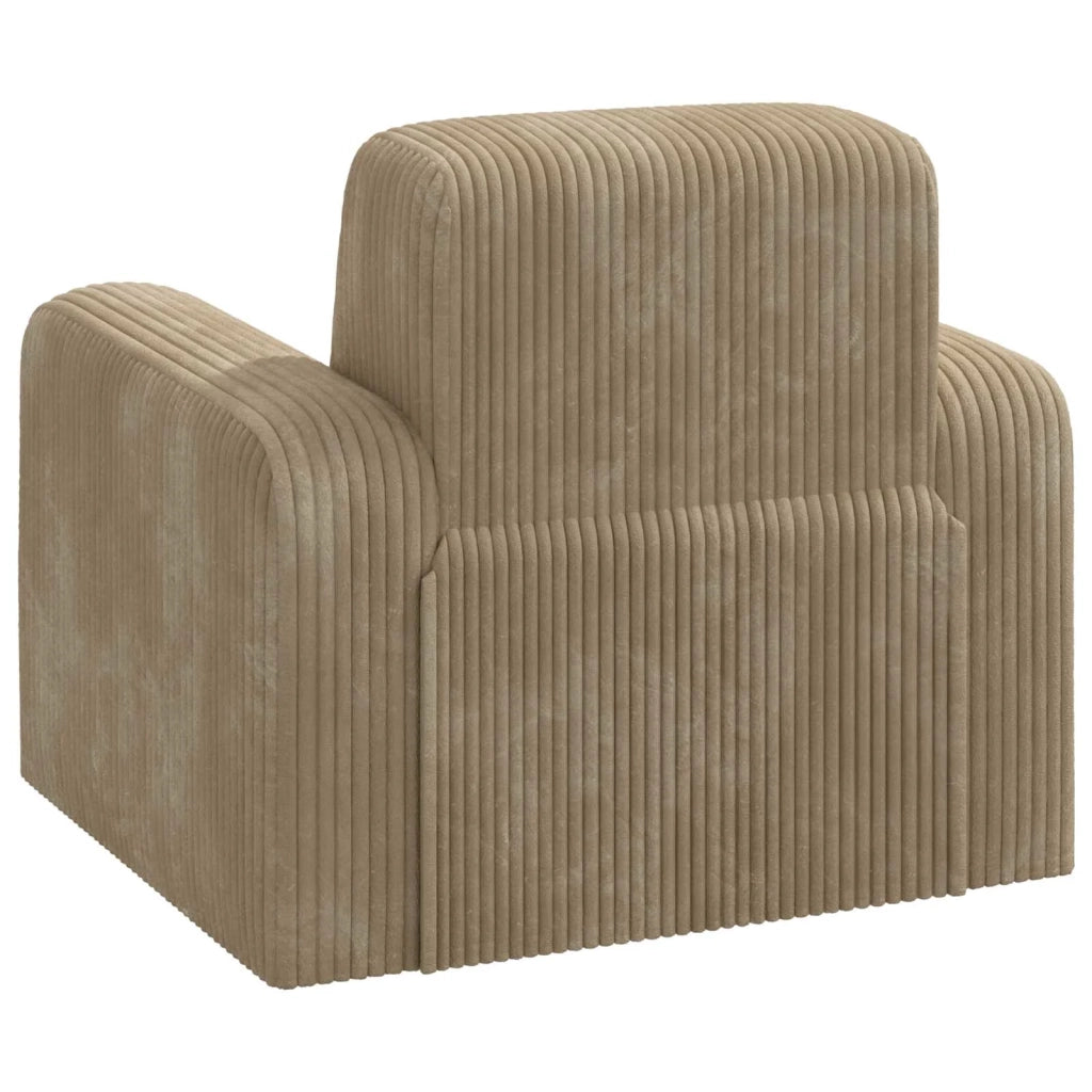 Poltrona Tortora corduroy 42042446