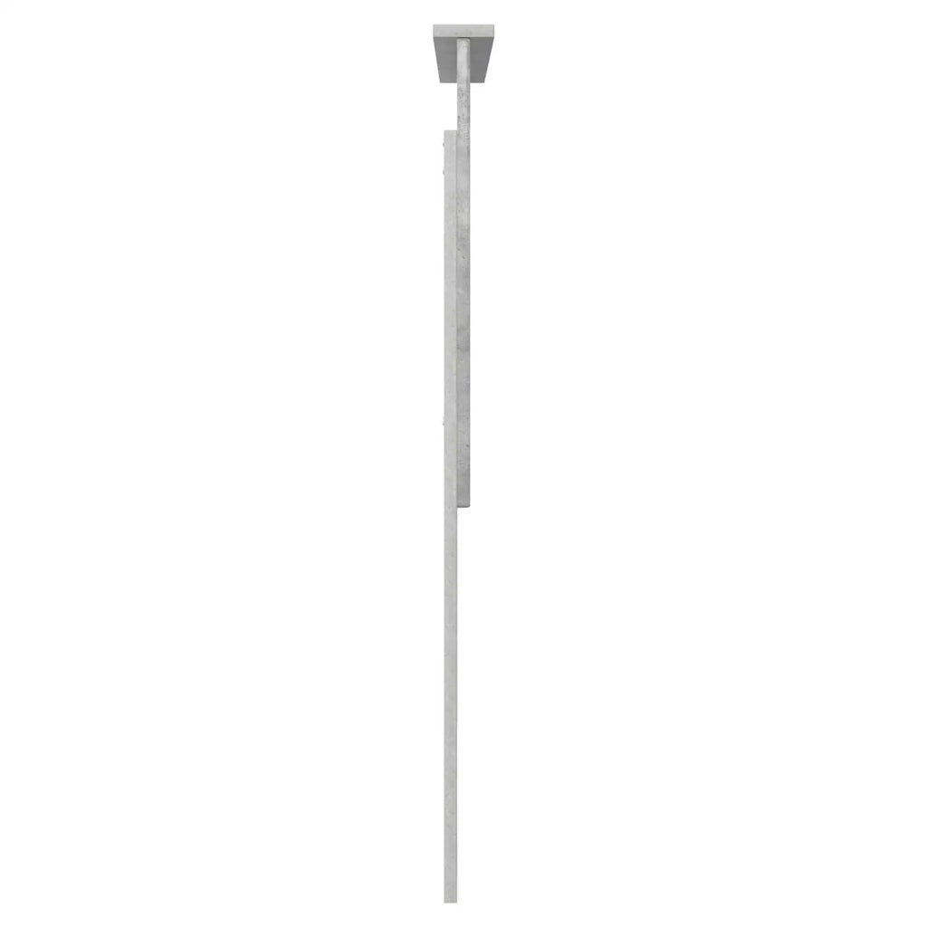 Testiera Grigio cemento Legno ingegnerizzato 887795