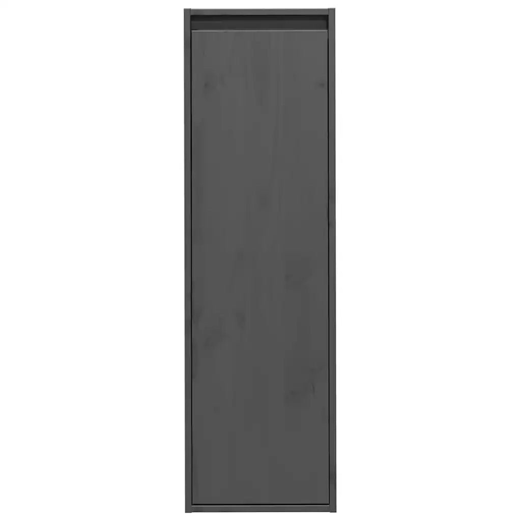 Pensili Grigi 2 pz 30x30x100 cm in Legno Massello di Pino cod mxl 33387