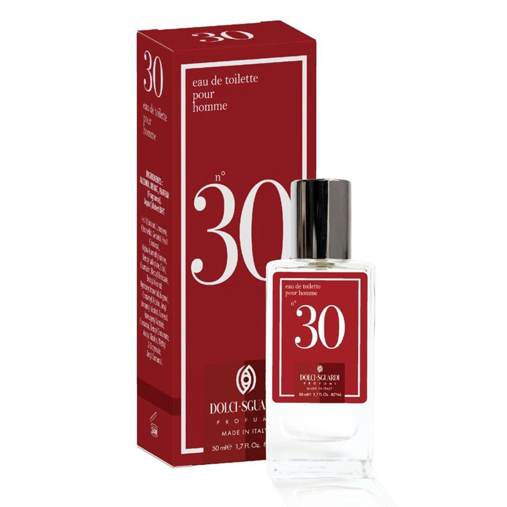 Trade Shop - Profumo Corpo Eau De Toilette Per Uomo N°30 Da 50ml Fragranza Maschile Sofisticata 005786 -