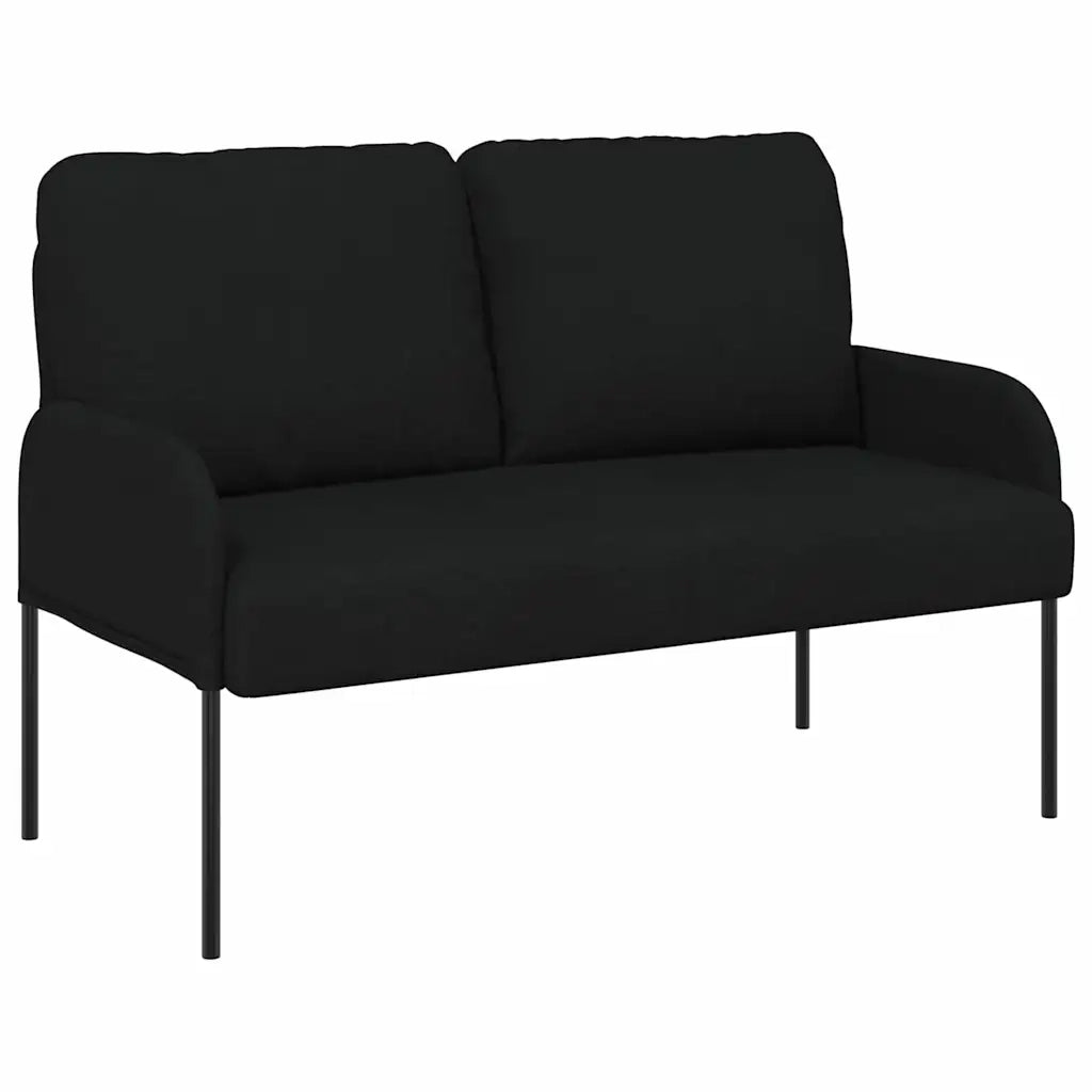 Divani con cuscino 110cm Nero Legno compensato