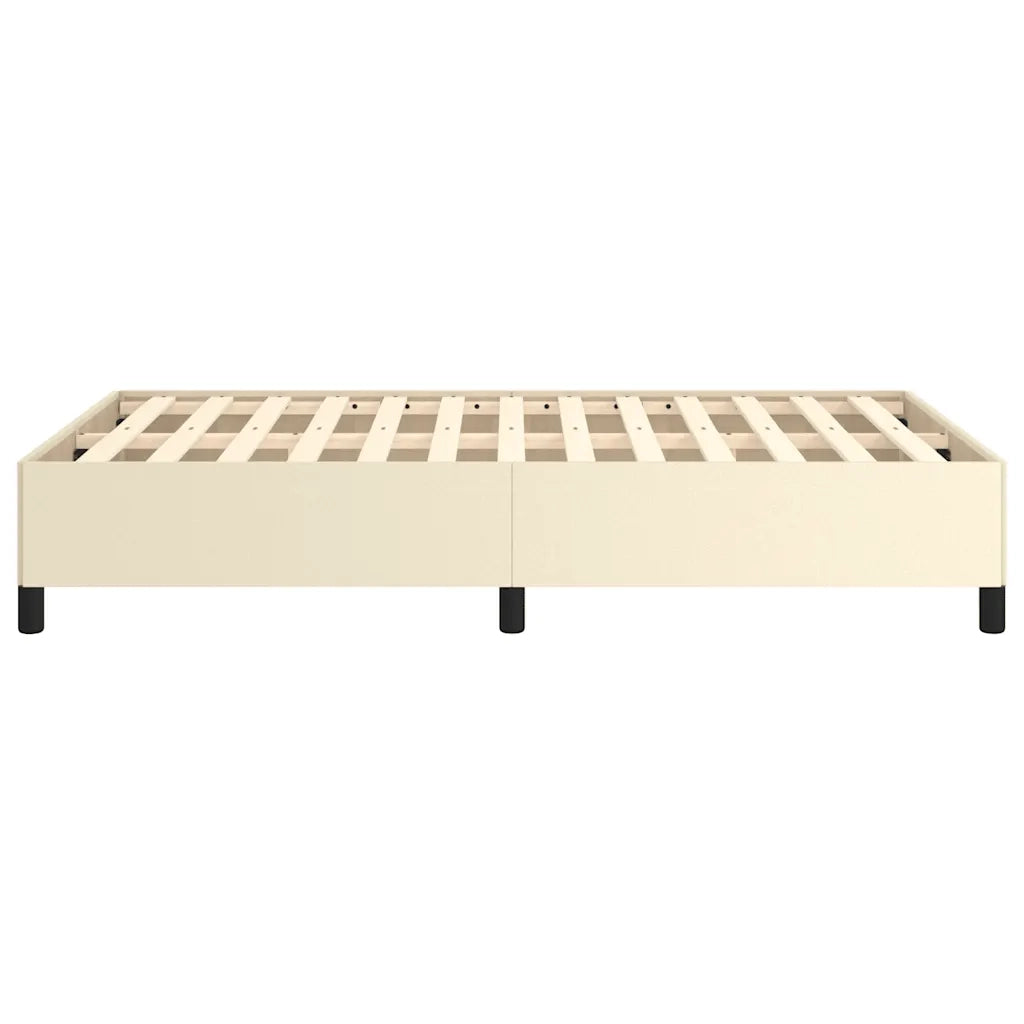 Giroletto senza Materasso Crema 120x190 cm Similpelle 3269647