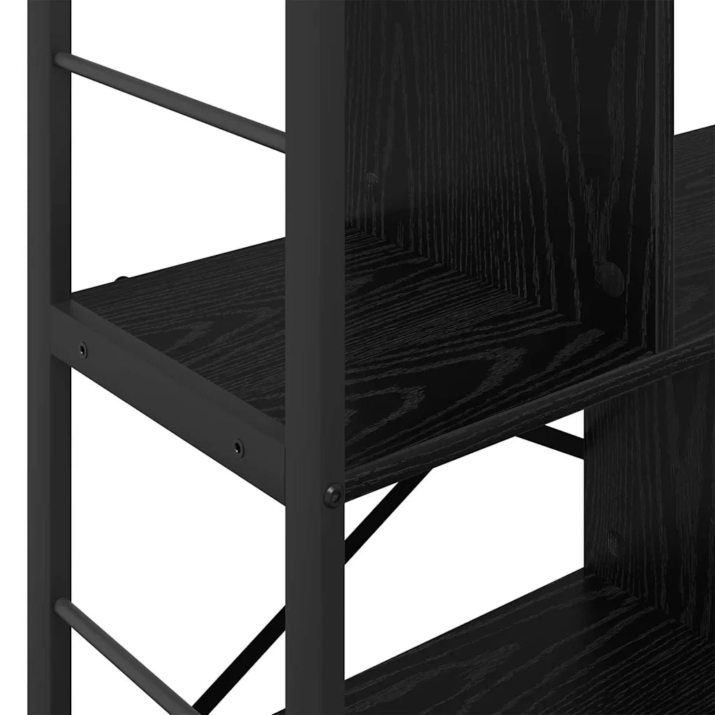 Libreria Rovere Nero 75 x 30 x 91 cm Legno multistrato