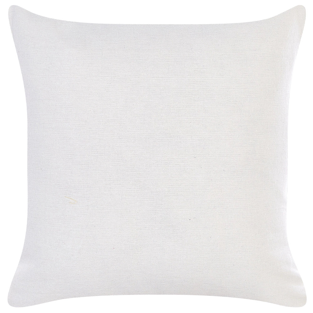 Set di 2 cuscini decorativi in velluto bianco con motivo a foglie 45 x 45 cm Stampa in lamina d'oro Accessori decorativi
