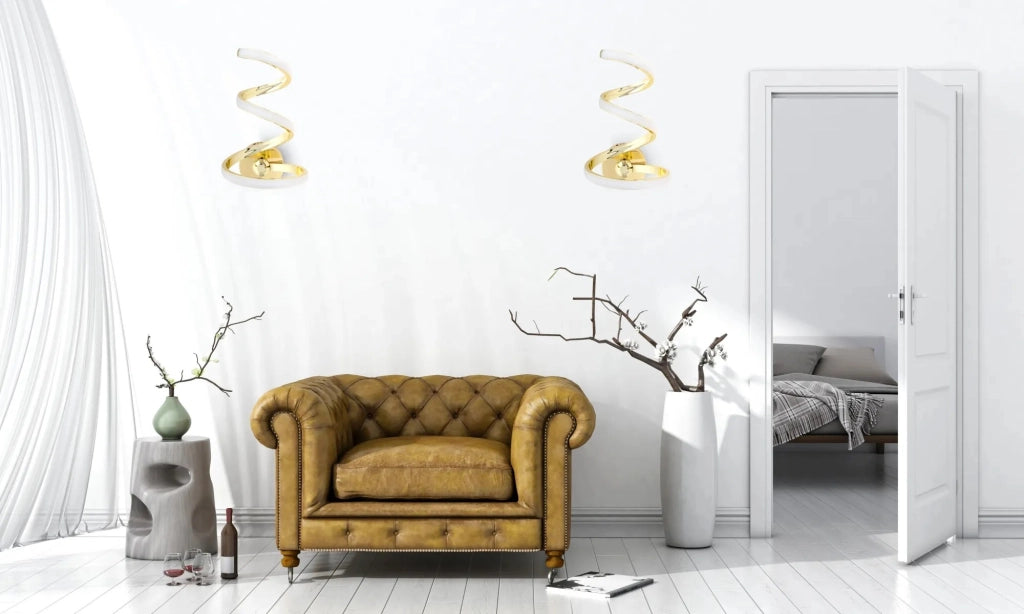 Lampada Led Spring Up App830-w Gold