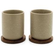 Bredemeijer Umea loam tazza Grigio Tè 2 pz