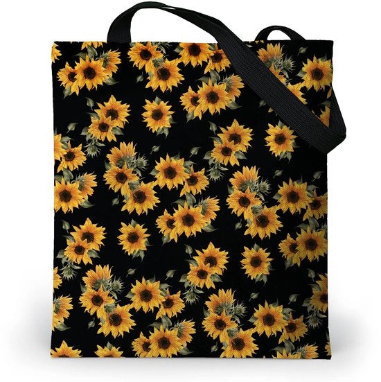 Borsa da spalla con cerniera - Borsa da spalla per donne con cerniera - Tela impermeabile Oxford - Borsa con tessuto stampato - Grande borsa da spalla 37x42 cm - Borsa da bagno per donne