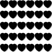 Magnetismo per lavagne, magneti per frigoriferi, 30 pezzi, magneti forti, magneti per lavagne, magneti minimi, magneti per lavagne bianche, magneti a forma di cuore per lavagne scolastiche, lavagna magnetica per scuole, lavagne per appunti, nero