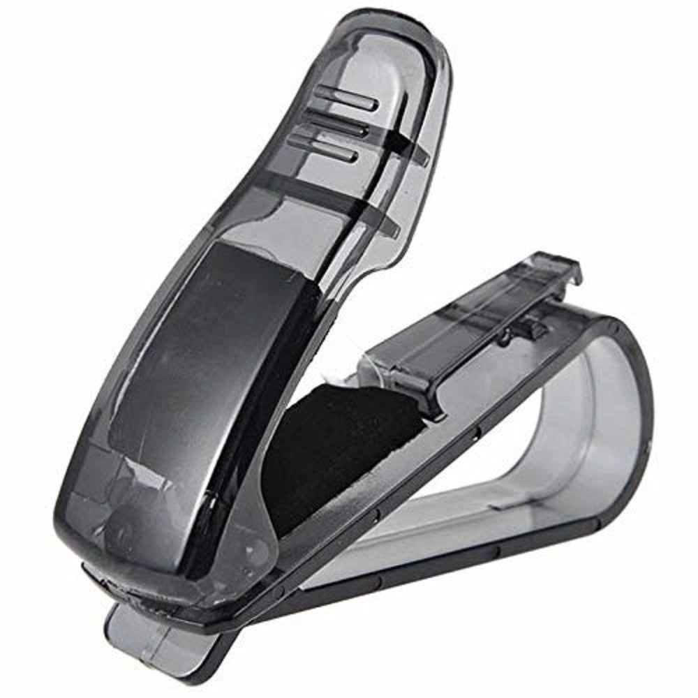 Trade Shop - Pinza Molletta Morsetto Reggi Occhiali Da Sole Supporto Auto Casa Clip Accessori -