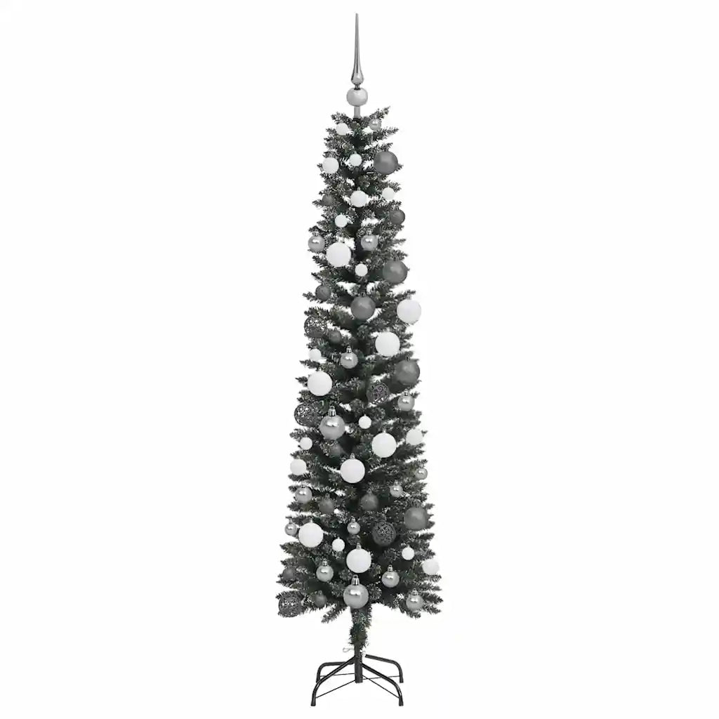 Albero di Natale artificiale con 300 LED Verde 180 cm 3395939