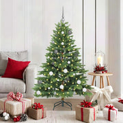 Albero di Natale artificiale con 150 LED Verde 150 cm PE e PVC 3397535