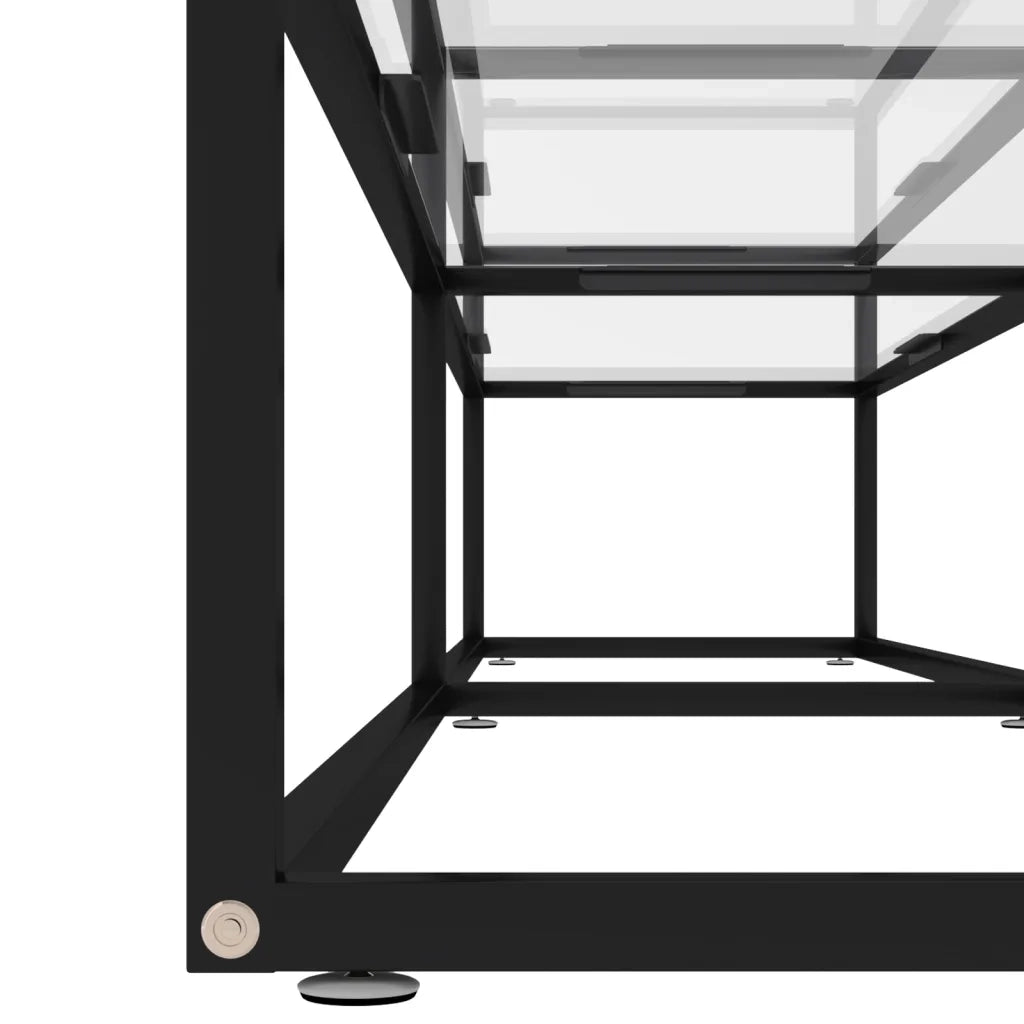 Mobile TV | Armadietto TV | Mobile Porta TV Trasparente 200x40x40,5 cm in Vetro Temperato