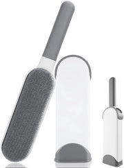Rimozione pelo per animali con base auto-pulente - Spazzola pelo per animali a doppia faccia - Manico antiscivolo ergonomico - Ideale per pelo di gatti e cani - Riciclabile e eco-compatibile