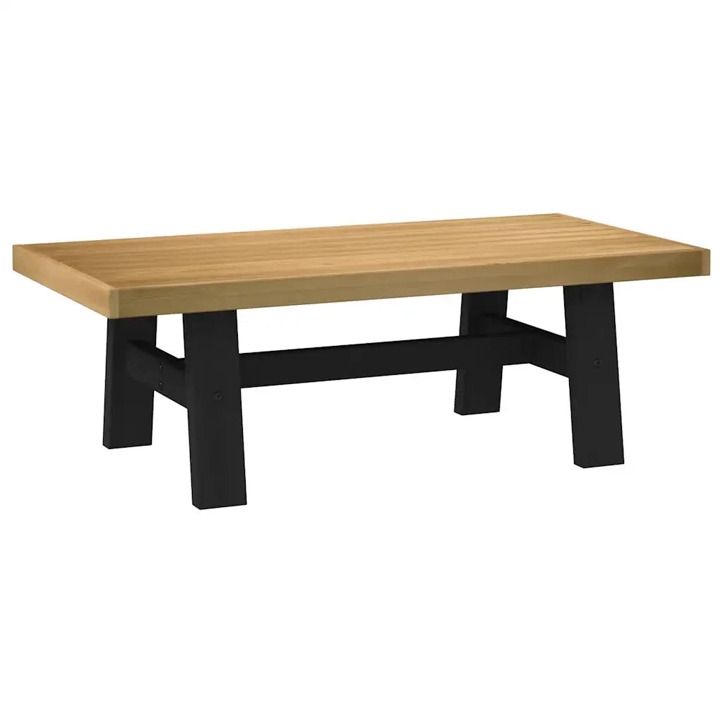 Tavolino NOAIN Gambe a Forma di A 120x60x40cm in Legno Massello 4100033