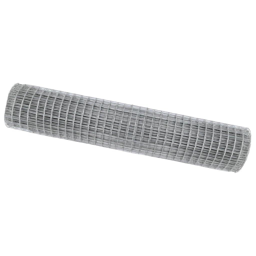 Recinzione Euro 1x10 m Acciaio Galvanizzato