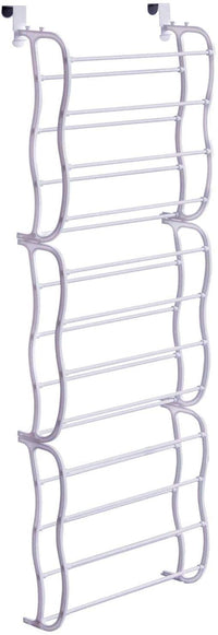 Scarpiera 36 paia di scarpe modulare per porta e parete