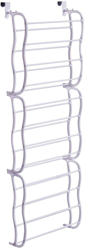 Scarpiera 36 paia di scarpe modulare per porta e parete