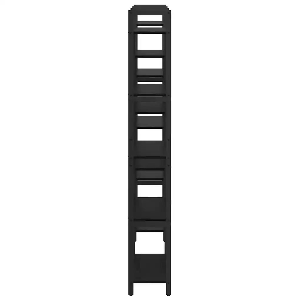 Libreria Rovere Nero 156 x 25 x 167 cm Legno multistrato 868341