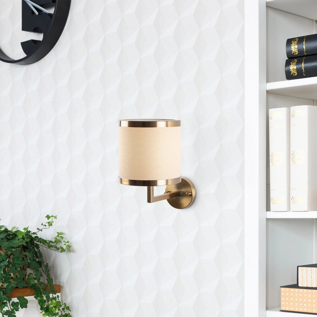 Ferriere, Lampada da Parete Attacco e 27 max 40 w, Beige