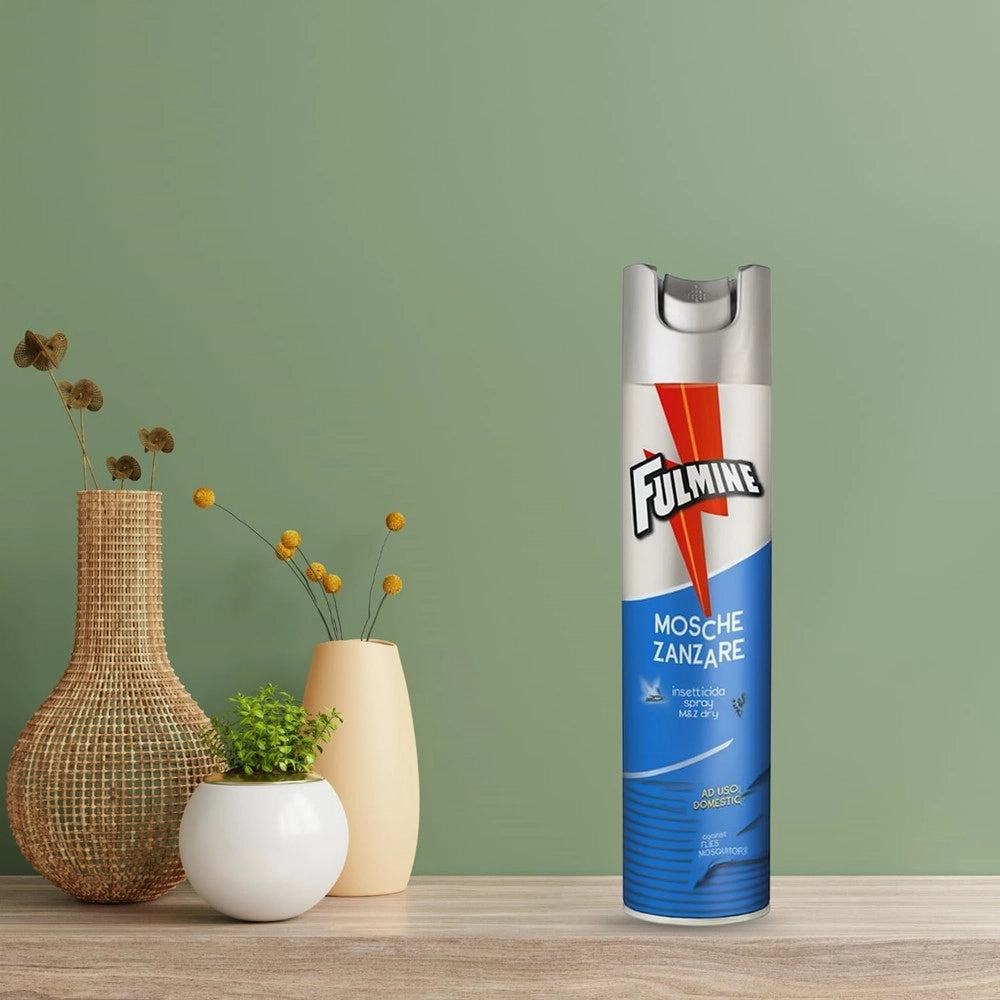 Trade Shop - Set 24pz Bombolette Insetticida Spray Per Mosche Zanzare 400ml Per Uso Domestico 737622 -