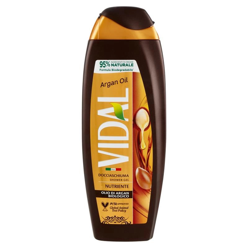 VIDAL ARGAN OIL DOCCIASCHIUMA OLIO DI ARGAN BIOLOGICO 250 ML