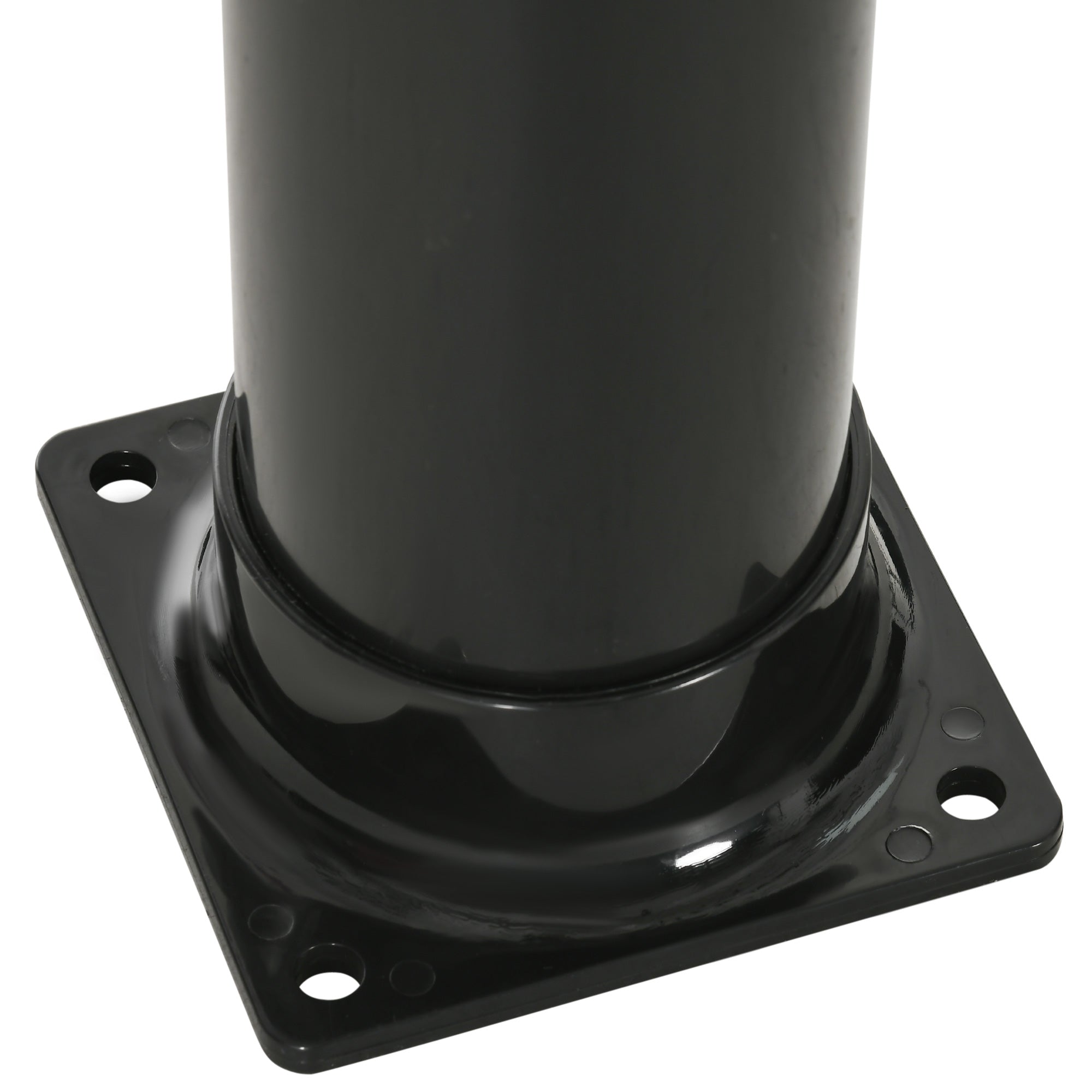 Doccia Solare 15,5x15,5x222 cm da 20L con Rubinetto Inferiore e Temperatura Regolabile Nero