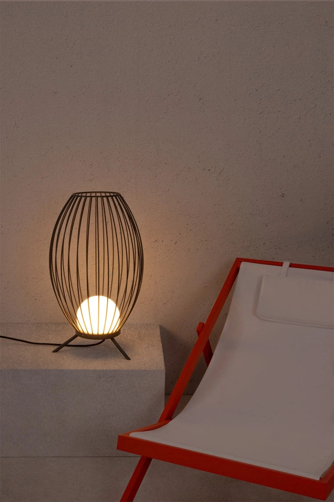 CAGE LED, Lampada Portatile per Esterni, Faro Barcelona