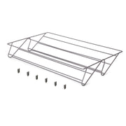 Emuca Cassetto in filo metallico per armadi e cabine armadio Quartz, 740mm (M90), Acciaio, Titanio