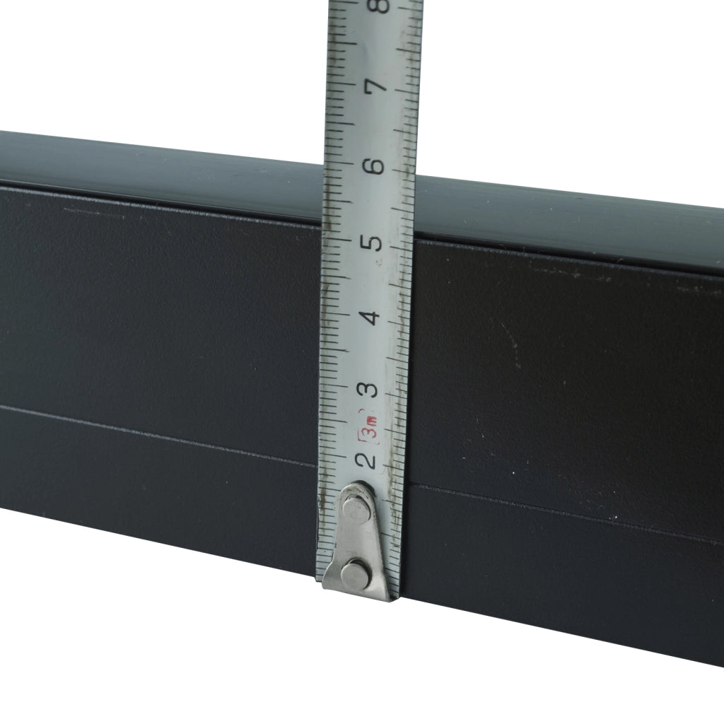 Binario magnetico elettrificato nero supporto luci soffitto parete fari faretti LED track 48V 2mt