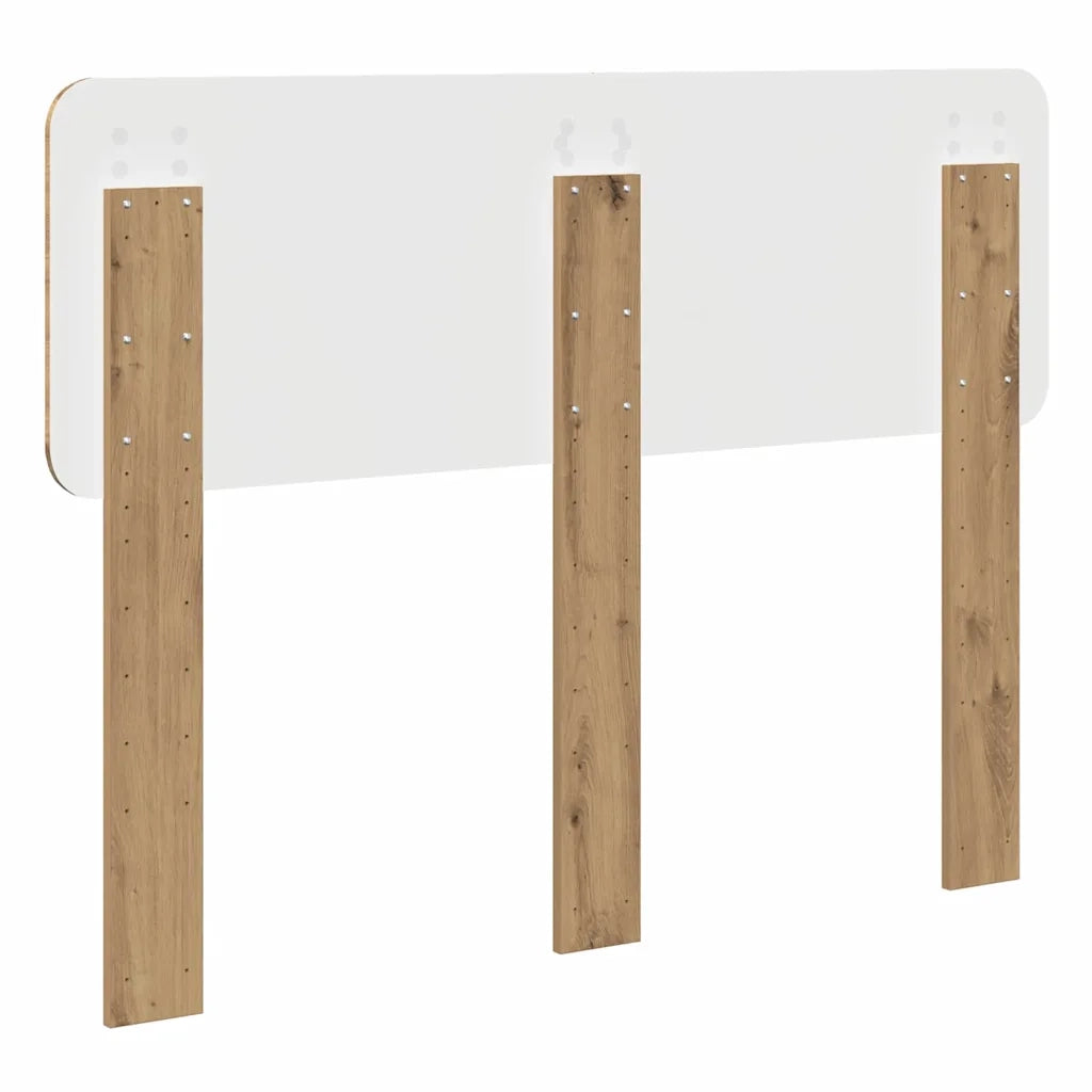 Testiera-Testata-Testiera Decorativa Rovere artigianale 135 cm Legno multistrato 655462