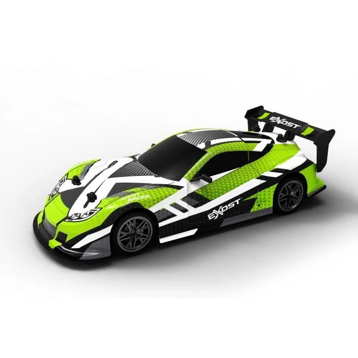 Auto telecomandata - EXOST - Luce flash 1:14 - 15 km/h - 31 -5 cm - verde - 5 anni
