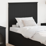Testiera con testiera Rovere Nero 80 cm Legno multistrato