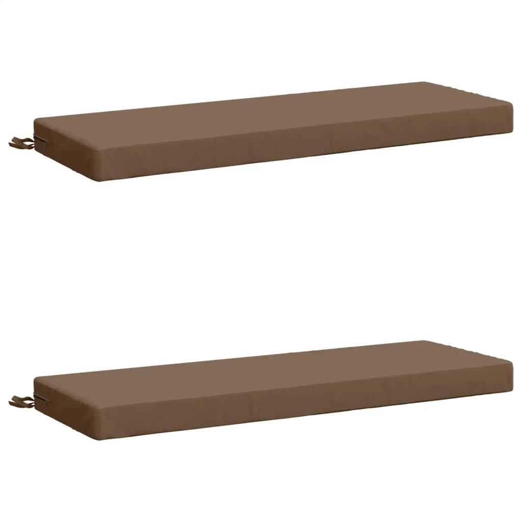 Cuscini per Panchina a 2 Pezzi SOEST 2 pz 100% Poliestere 949723