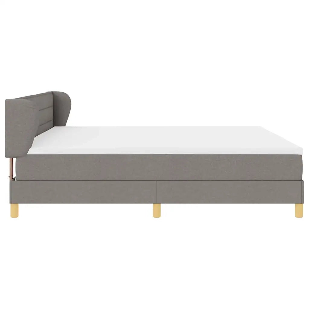 Letto a molle con materasso Talpa 200 x 200 cm Tessuto 3340175